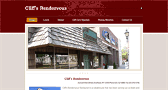 Desktop Screenshot of cliffsrendezvous.com